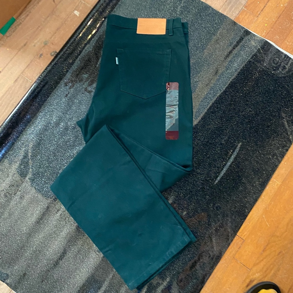 Shipley & Halmos Green Mens Pants